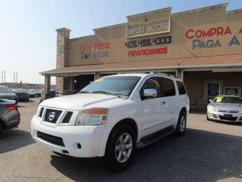 2011 Nissan Armada for sale at Import Motors in Bethany OK