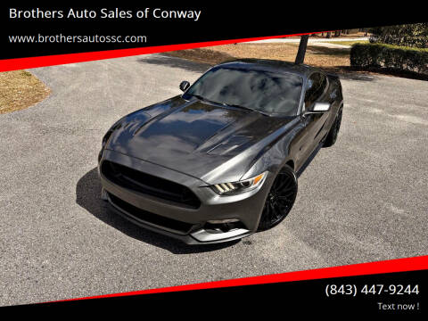 2016 Ford Mustang for sale at Brothers Auto Sales of Conway in Conway SC