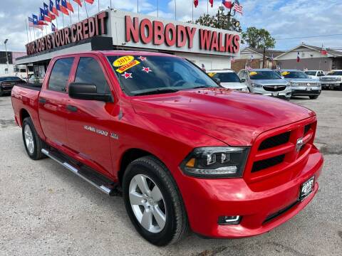 2012 RAM 1500 for sale at Giant Auto Mart in Houston TX