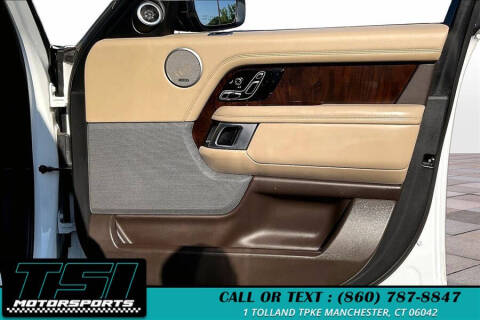 2018 Land Rover Range Rover HSE