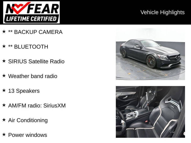 2018 Mercedes-Benz C-Class AMG C 63 S