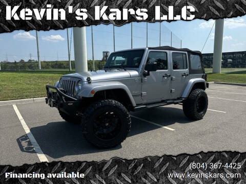 2014 Jeep Wrangler Unlimited for sale at Kevin's Kars LLC in Richmond VA