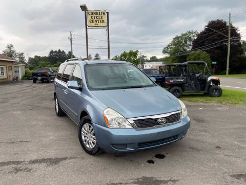 2011 Kia Sedona for sale at Conklin Cycle Center in Binghamton NY
