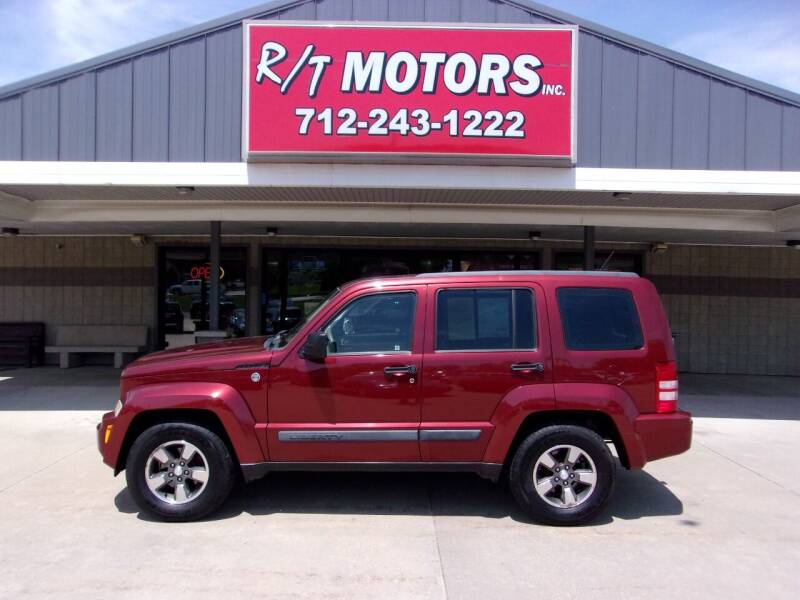 2008 Jeep Liberty for sale at RT Motors Inc in Atlantic IA