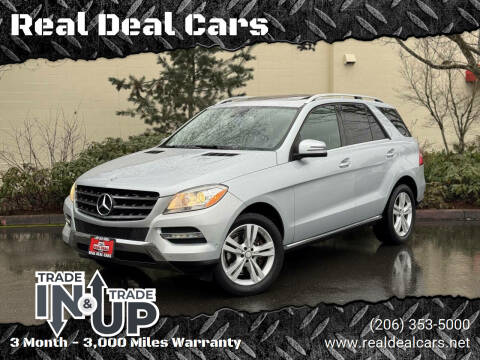 2013 Mercedes-Benz M-Class for sale at Real Deal Cars in Everett WA