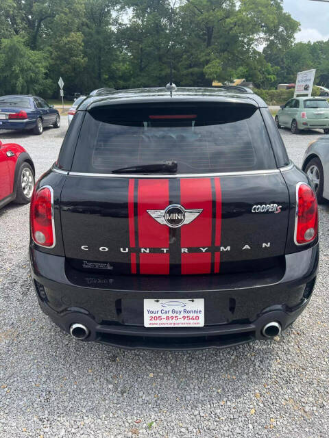 2014 MINI Countryman for sale at YOUR CAR GUY RONNIE in Alabaster, AL