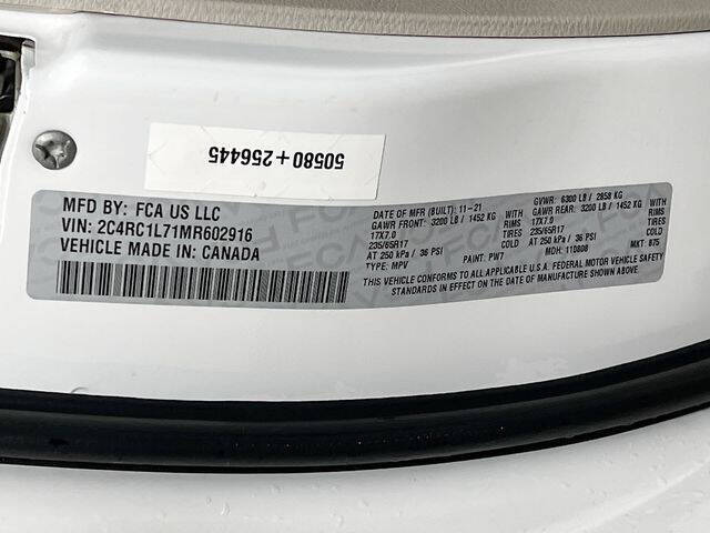 2021 Chrysler Pacifica Hybrid Touring L