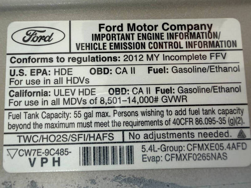 2012 Ford E-Series