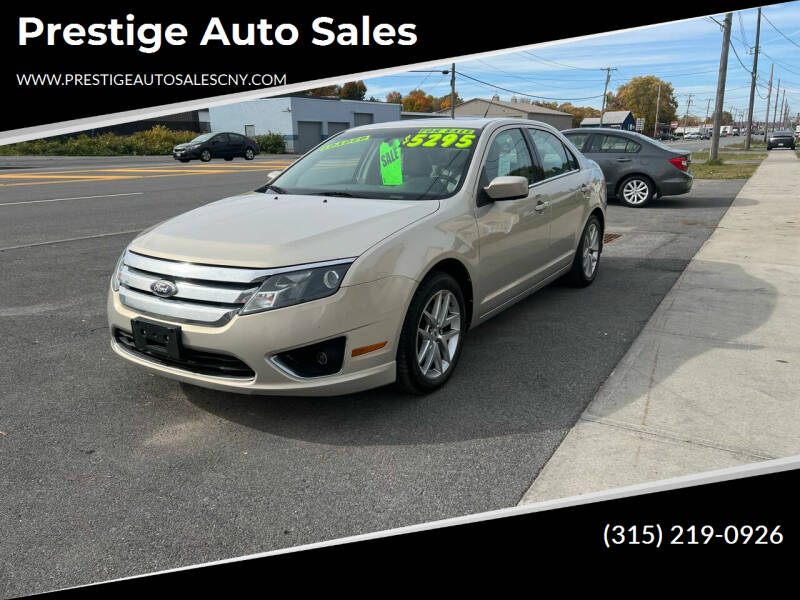 2010 Ford Fusion for sale at Prestige Auto Sales in Yorkville NY