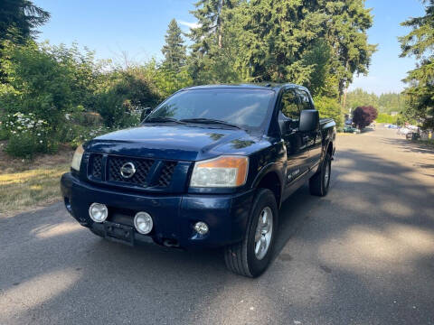 2008 Nissan Titan for sale at Venture Auto Sales in Puyallup WA