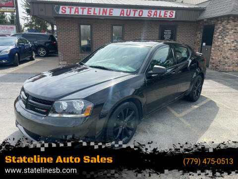 2014 Dodge Avenger for sale at Stateline Auto Sales in South Beloit IL