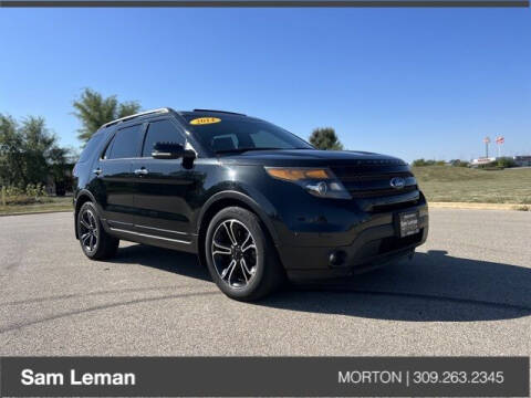 2014 Ford Explorer for sale at Sam Leman CDJRF Morton in Morton IL
