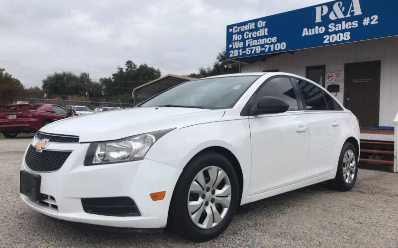 2012 Chevrolet Cruze for sale at P & A AUTO SALES in Houston TX