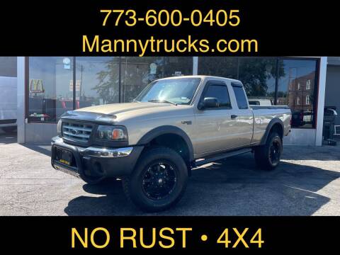 2001 Ford Ranger for sale at Manny Trucks in Chicago IL
