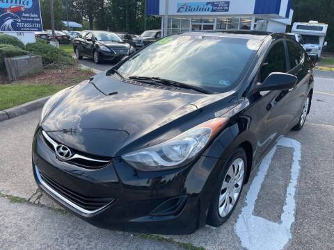 2013 Hyundai Elantra for sale at Bahia Auto Sales in Chesapeake VA