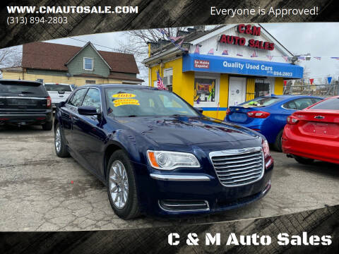 2014 Chrysler 300 for sale at C & M Auto Sales in Detroit MI