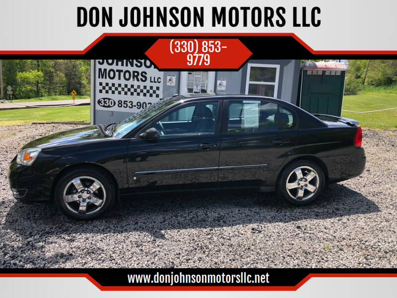 2006 Chevrolet Malibu for sale at DON JOHNSON MOTORS LLC in Lisbon OH