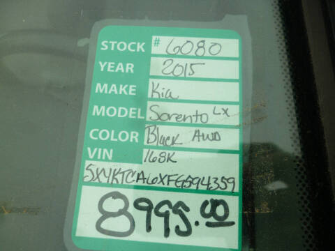 2015 Kia Sorento LX