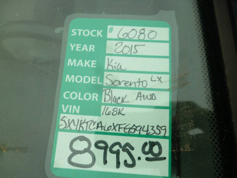 2015 Kia Sorento LX