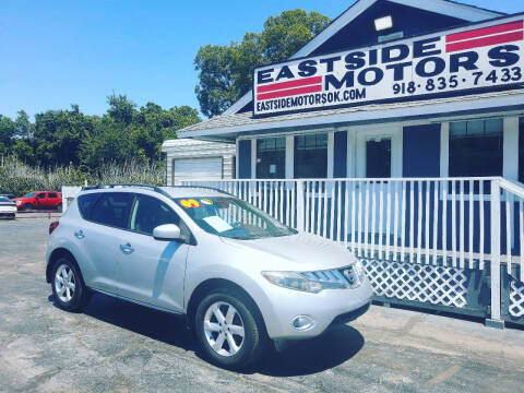 2009 Nissan Murano for sale at EASTSIDE MOTORS in Tulsa OK