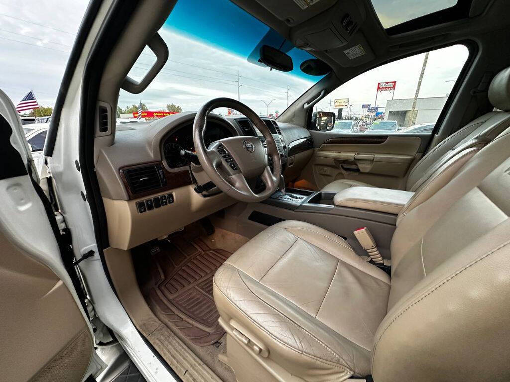 2014 Nissan Armada for sale at Caspian Auto Sales in Oklahoma City, OK