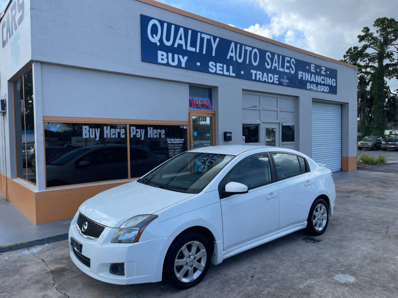2010 Nissan Sentra for sale at QUALITY AUTO SALES OF FLORIDA in New Port Richey FL