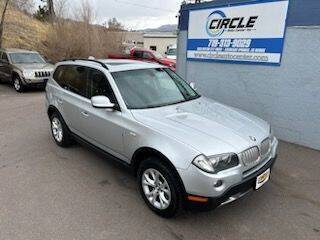 2010 BMW X3 for sale at Circle Auto Center Inc. in Colorado Springs CO