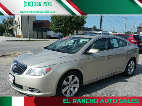 2013 Buick LaCrosse for sale at El Rancho Auto Sales in Des Moines IA