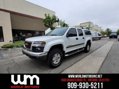 2005 GMC Canyon for sale at World Motors INC in Ontario CA