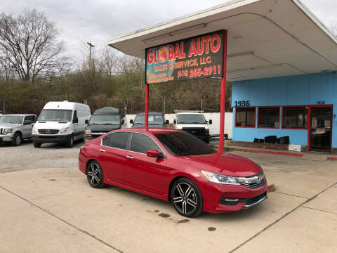 2017 Honda Accord for sale at Global Auto Sales and Service in Nashville TN