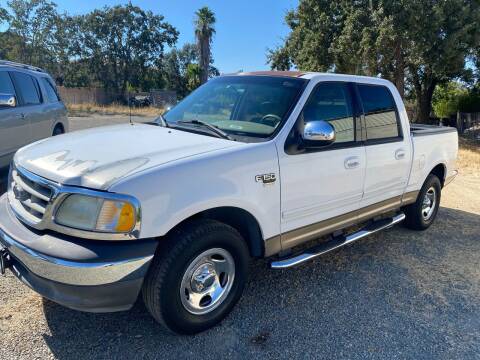 2002 Ford F-150 for sale at Quintero's Auto Sales in Vacaville CA
