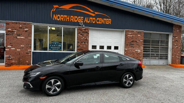 2021 Honda Civic for sale at North Ridge Auto Center LLC in Madison, OH