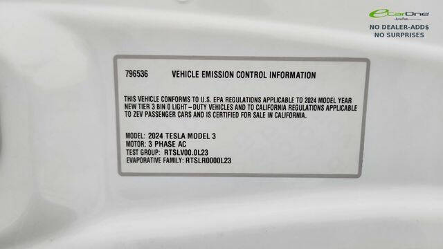 2024 Tesla Model 3 Long Range