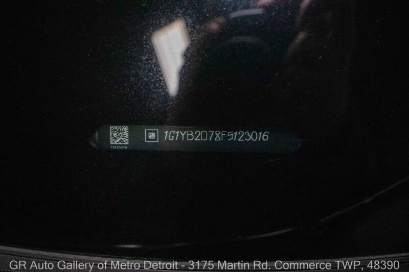 2015 Chevrolet Corvette Stingray