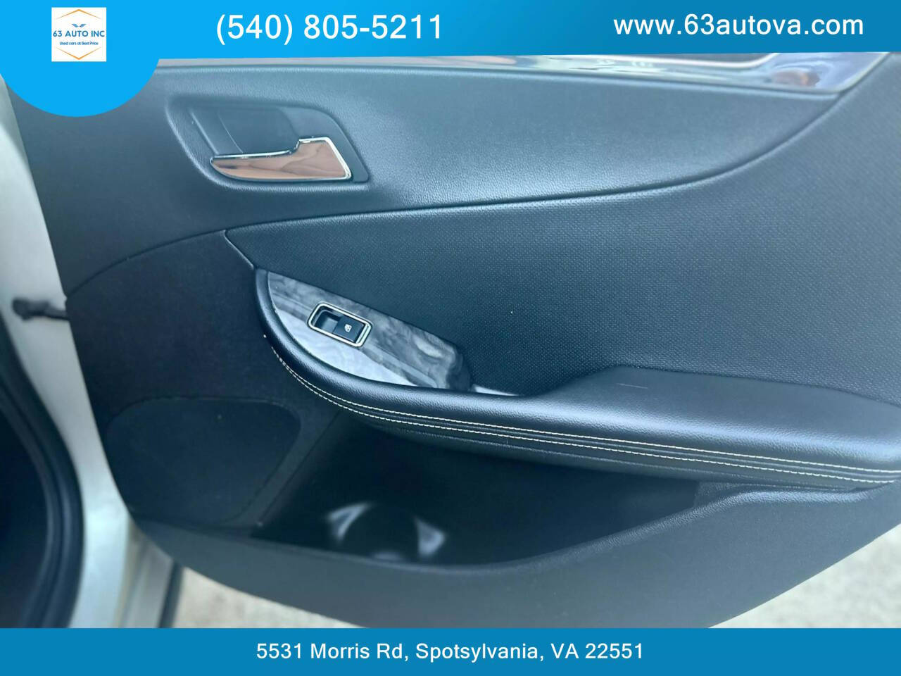 2015 Chevrolet Impala for sale at 63 Auto Inc in Spotsylvania, VA