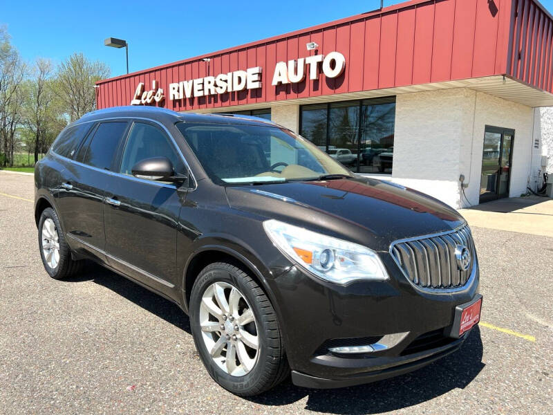 2013 Buick Enclave for sale at Lee's Riverside Auto in Elk River MN