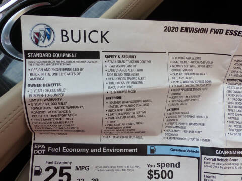 2020 Buick Envision Essence