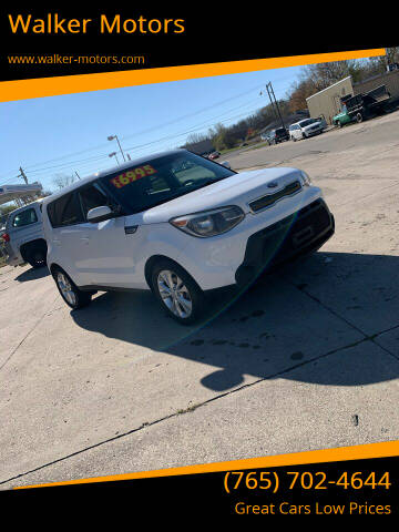 2015 Kia Soul for sale at Walker Motors in Muncie IN