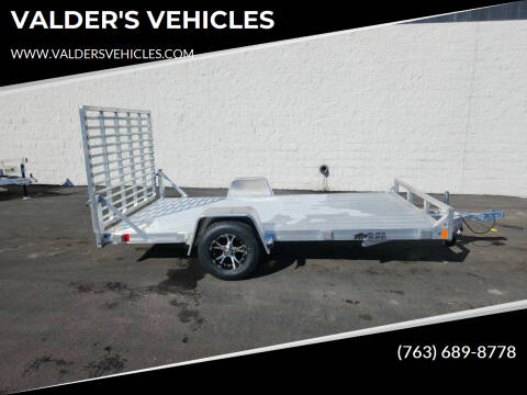 2023 BLACK RHINO UTILITY TRAILER 6X12 for sale at VALDER'S VEHICLES in Hinckley MN