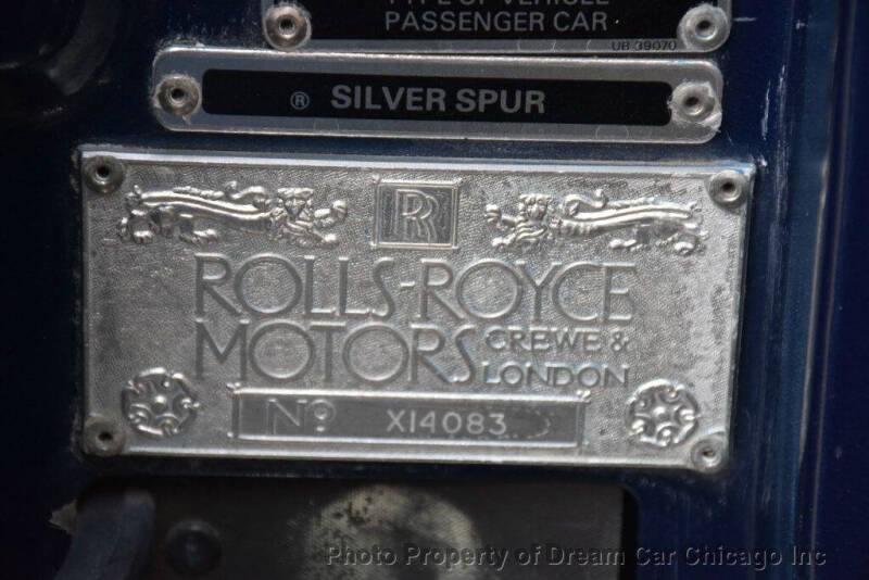 1986 Rolls-Royce Silver Spur