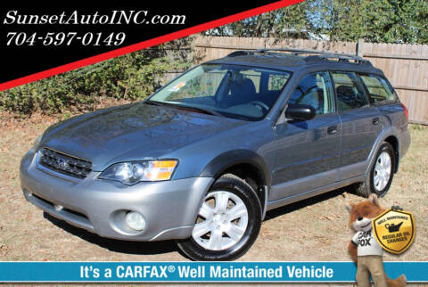 2005 Subaru Outback for sale at Sunset Auto in Charlotte NC