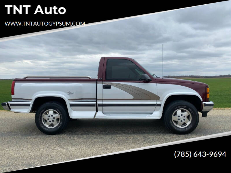 1995 GMC Sierra 1500 for sale at TNT Auto in Gypsum KS