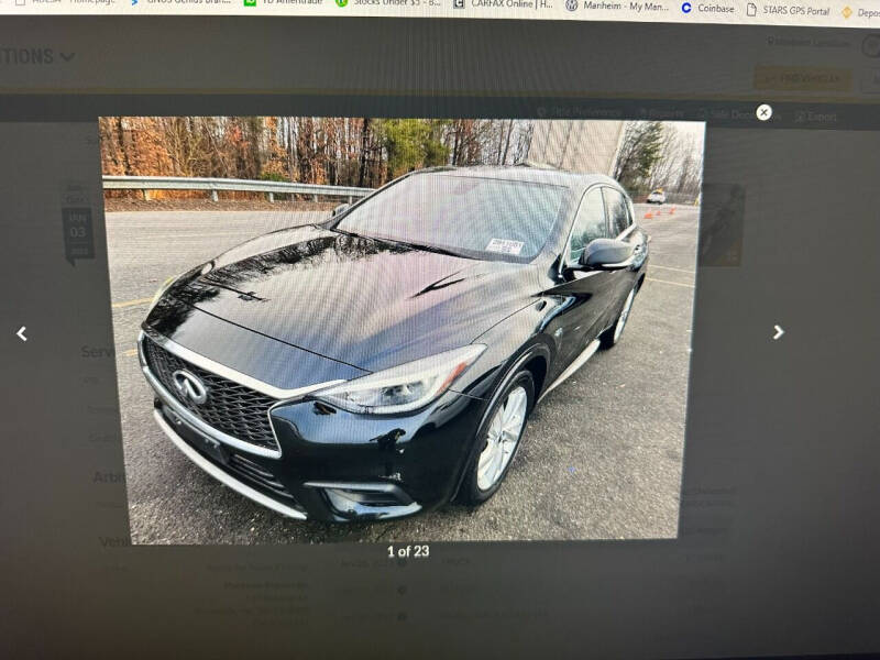 2017 Infiniti QX30 for sale at FUTURE AUTO in Charlotte NC