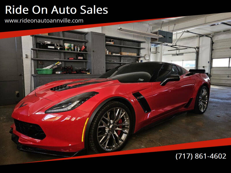 2016 Chevrolet Corvette for sale at Ride On Auto Sales in Annville PA