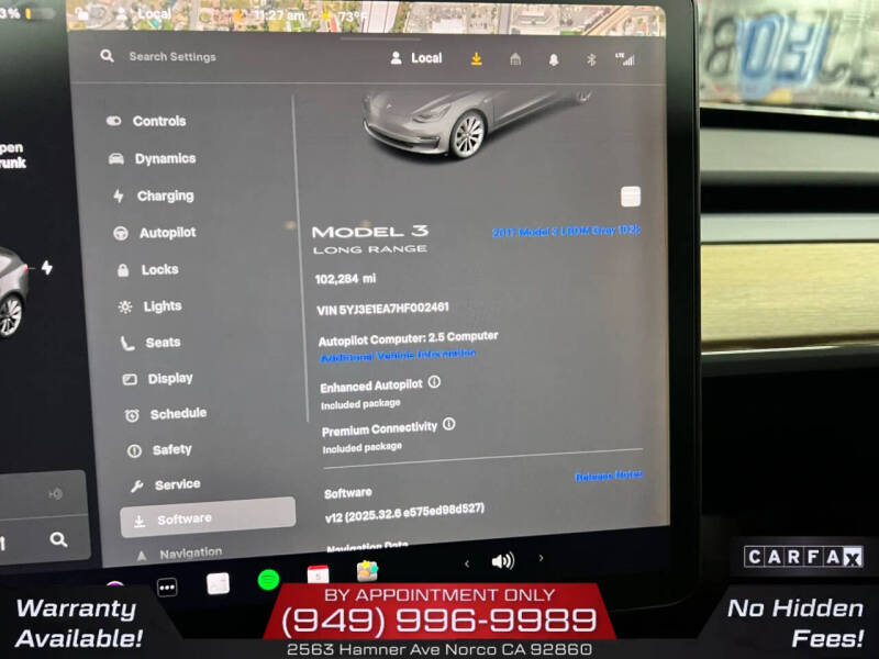 2017 Tesla Model 3 Long Range