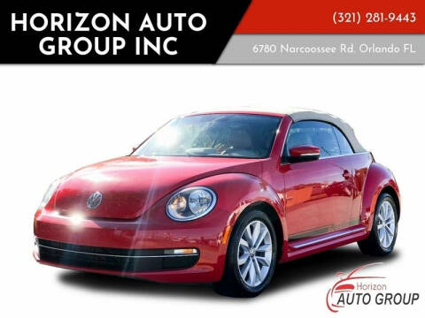 2013 Volkswagen Beetle for sale at HORIZON AUTO GROUP INC in Orlando FL