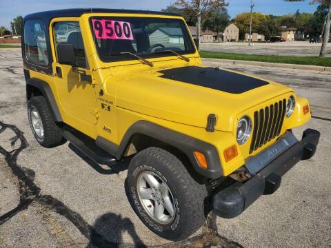 2002 Jeep Wrangler for sale at B.A.M. Motors LLC in Waukesha WI