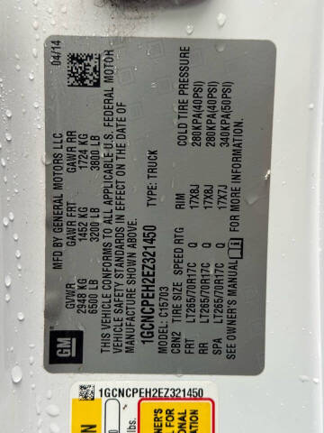 2014 Chevrolet Silverado 1500 Work Truck