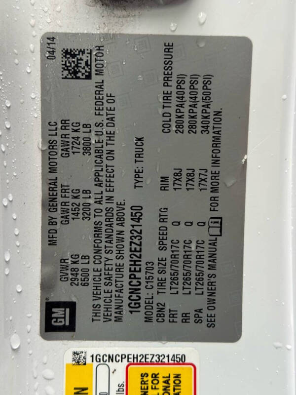 2014 Chevrolet Silverado 1500 Work Truck