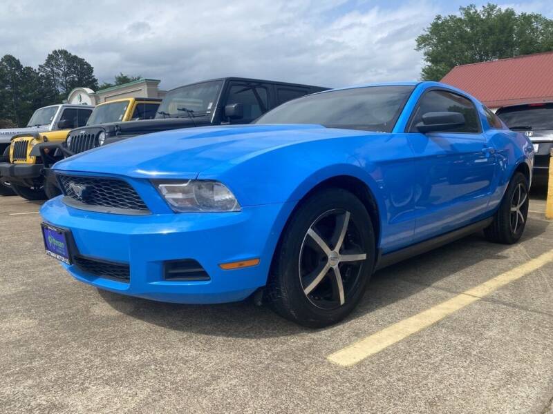2010 Ford Mustang for sale at PITTMAN MOTOR CO in Lindale TX